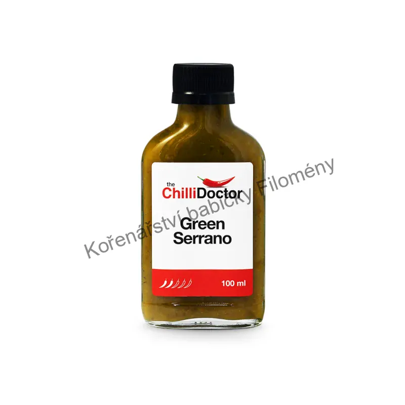 The ChilliDoctor Green Serrano mash 100ml