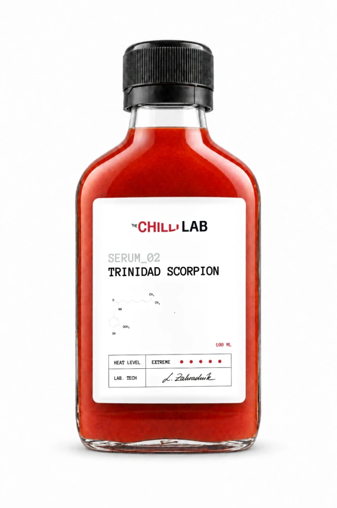 The ChilliLab Trinidad Scorpion Moruga chilli mash 100 ml