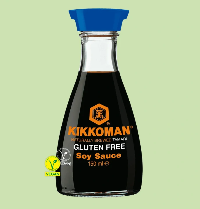 Kikkoman Tamari bezlepková sójová omáčka (s dávkovačem) 150ml