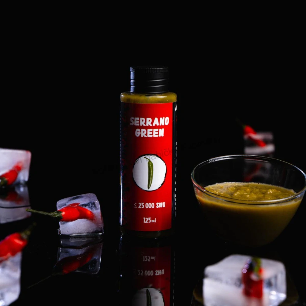 HOT CHIP Green Serrano mash 125 ml
